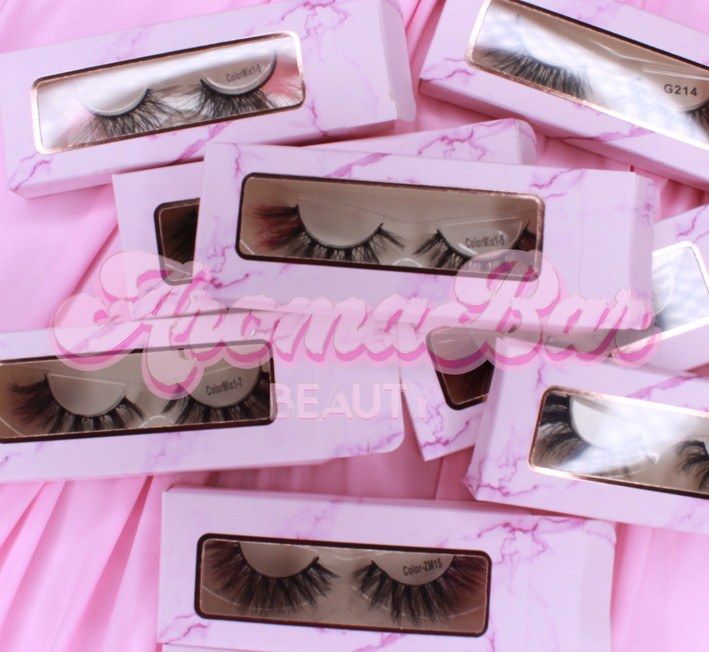 Wholesale Colored Lashes | 20-22mm Faux Mink