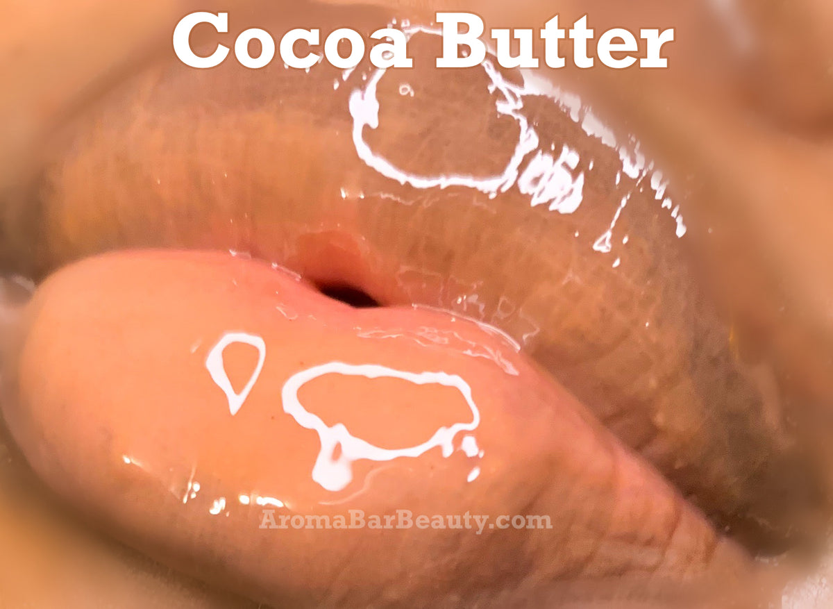 Cocoa Butter Kisses Lipgloss (Chocolate Scented) Retail AromaBarBeauty