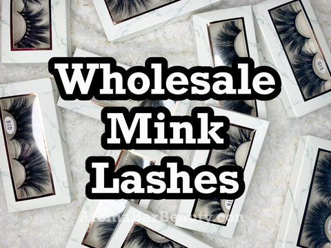 Wholesale 25MM Mink Lashes | Dramatic Collection