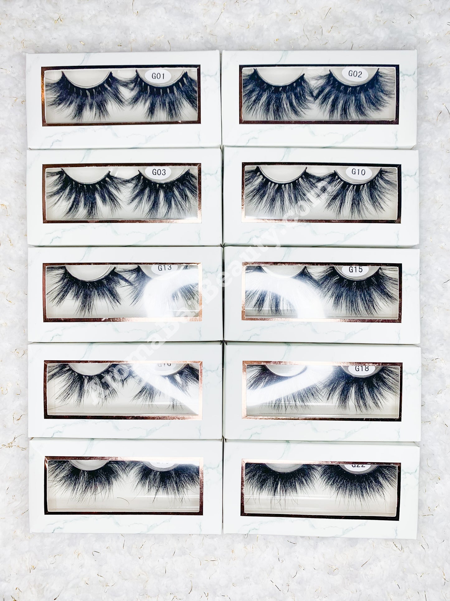 Wholesale 25MM Mink Lashes | Dramatic Collection